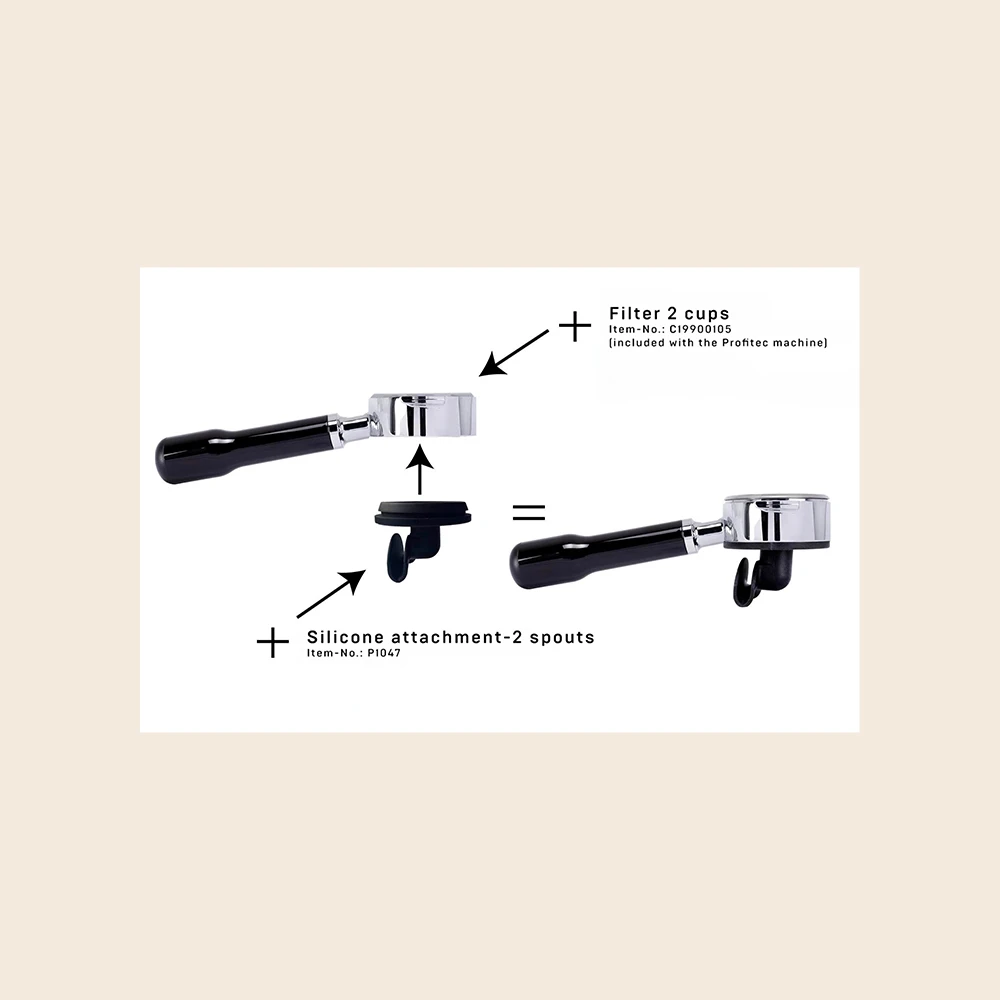 Profitec Bottomless portafilter Pr5805